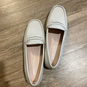 ECCO leather driving loafers